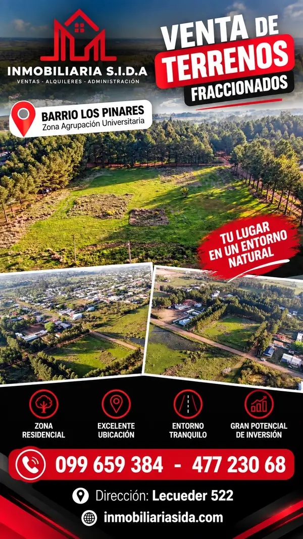 Venta / Barrio los pinares / Artigas